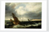 Guardship off The Nore by British School