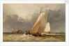 Dutch yachting on the Zuider Zee by Edward William Cooke
