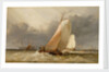 Dutch yachting on the Zuider Zee by Edward William Cooke