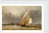 Dutch yachting on the Zuider Zee by Edward William Cooke