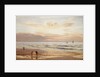 Setting nets on the coast of North Wales by Henry Moore