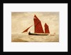 The Lowestoft trawler 'LT356' by GV Burwood