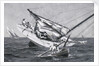 A yacht ashore by Charles M Padday
