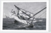 A yacht ashore by Charles M Padday