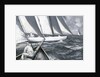 A yacht luffing by Charles M Padday