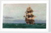 A frigate by John Fraser