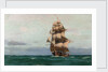 A frigate by John Fraser