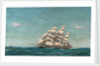 A tea clipper by John Fraser