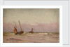 Fishing boats by John Fraser
