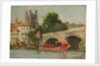 George V on the royal barge at Henley, 1912 by John Fraser