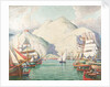 Harbour scene by John Everett