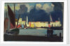 Harbour scene by John Everett