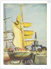 Harbour scene by John Everett