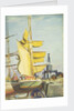 Harbour scene by John Everett