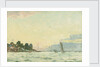 The Royal Yacht Squadron Club House at regatta time by John Everett