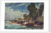 The Royal Yacht Squadron Club House, Cowes, at regatta time by John Everett