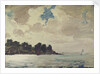 The Royal Yacht Squadron Club House, Cowes, at regatta time by John Everett