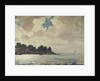 The Royal Yacht Squadron Club House, Cowes, at regatta time by John Everett