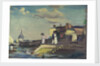 The Royal Yacht Squadron Club House, Cowes, at regatta time by John Everett