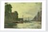The Royal Yacht Squadron Club House, Cowes, at regatta time by John Everett