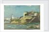 The Royal Yacht Squadron Club House, Cowes, at regatta time by John Everett