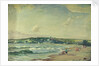 Shore scene on the Isle of Wight by John Everett