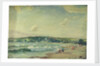 Shore scene on the Isle of Wight by John Everett