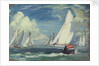 Yachting at Cowes by John Everett