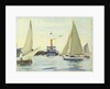 Yachting at Cowes by John Everett