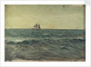 A sailing ship by John Everett