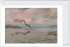 The end of the journey: a merchant vessel entering the Clyde at sunrise by Stephen Bone