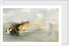 Capital ships bombard Salerno by Richard Ernst Eurich
