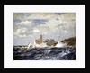 The 'San Demetrio' at the Jervis Bay action, 5 November 1940 by Norman Wilkinson