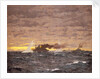 The Jervis Bay action, 5 November 1940 by Norman Wilkinson