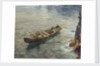 A large Curragh of the Aran Island type, West of Ireland by Frank McKelvey