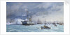 HMS 'Edinburgh' on anti-torpedo exercise by Eduardo de Martino