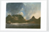 A View of the Cape of Good Hope, taken on the spot, from on board the 'Resolution' by William Hodges