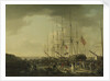 The cavalry embarking at Blackwall by William Anderson