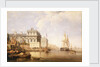 View of Greenwich Hospital from the north bank of the Thames, 1835 by George Chambers
