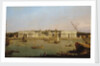 Greenwich Hospital from the north bank of the Thames by Giovanni Antonio Canaletto