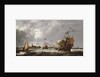 The 'Hercules' and 'Eenhorn' off Hoorn by Bonaventura Peeters the Elder