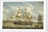 A packet off Liverpool by Robert Salmon
