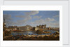 The Castello Nuova at Naples by Gaspar Adriaansz van Wittel