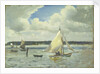 Scene at Cowes Regatta, Isle of Wight by John Everett