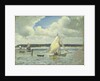 Scene at Cowes Regatta, Isle of Wight by John Everett