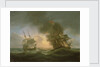 Loss of the East Indiaman 'Kent': catching fire, 1 March 1825 by Thomas Luny