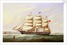 The barque 'William Yeo' by Joseph Semple
