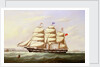 The barque 'William Yeo' by Joseph Semple
