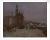 The docks at Great Yarmouth: evening by Peter Jamieson