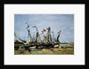Trouville, awaiting the tide by Eugene Louis Boudin